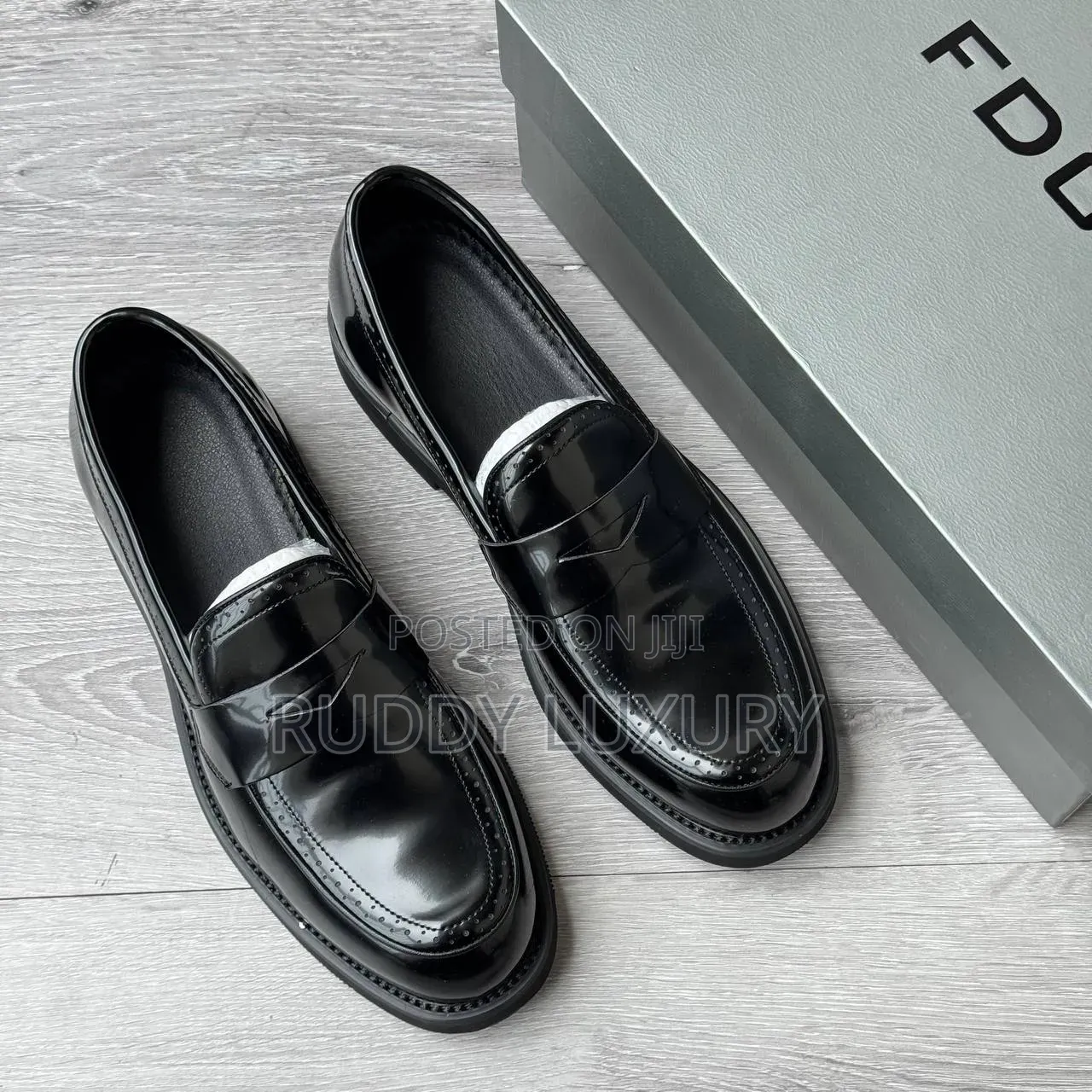 Executive Patent Leather Loafers