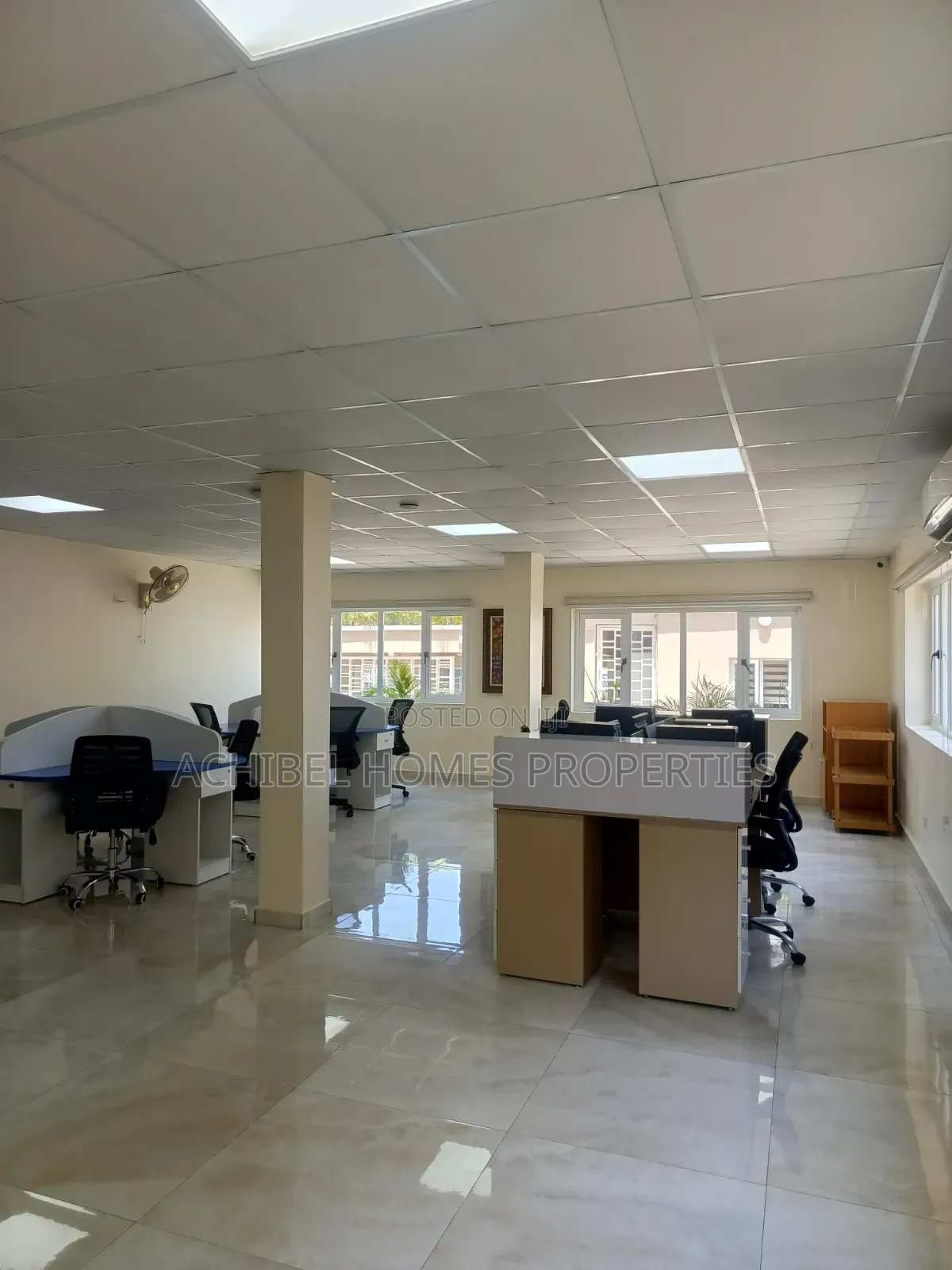 66 Square Meter Furnished and Serviced Office Space in Lekki Phase 1