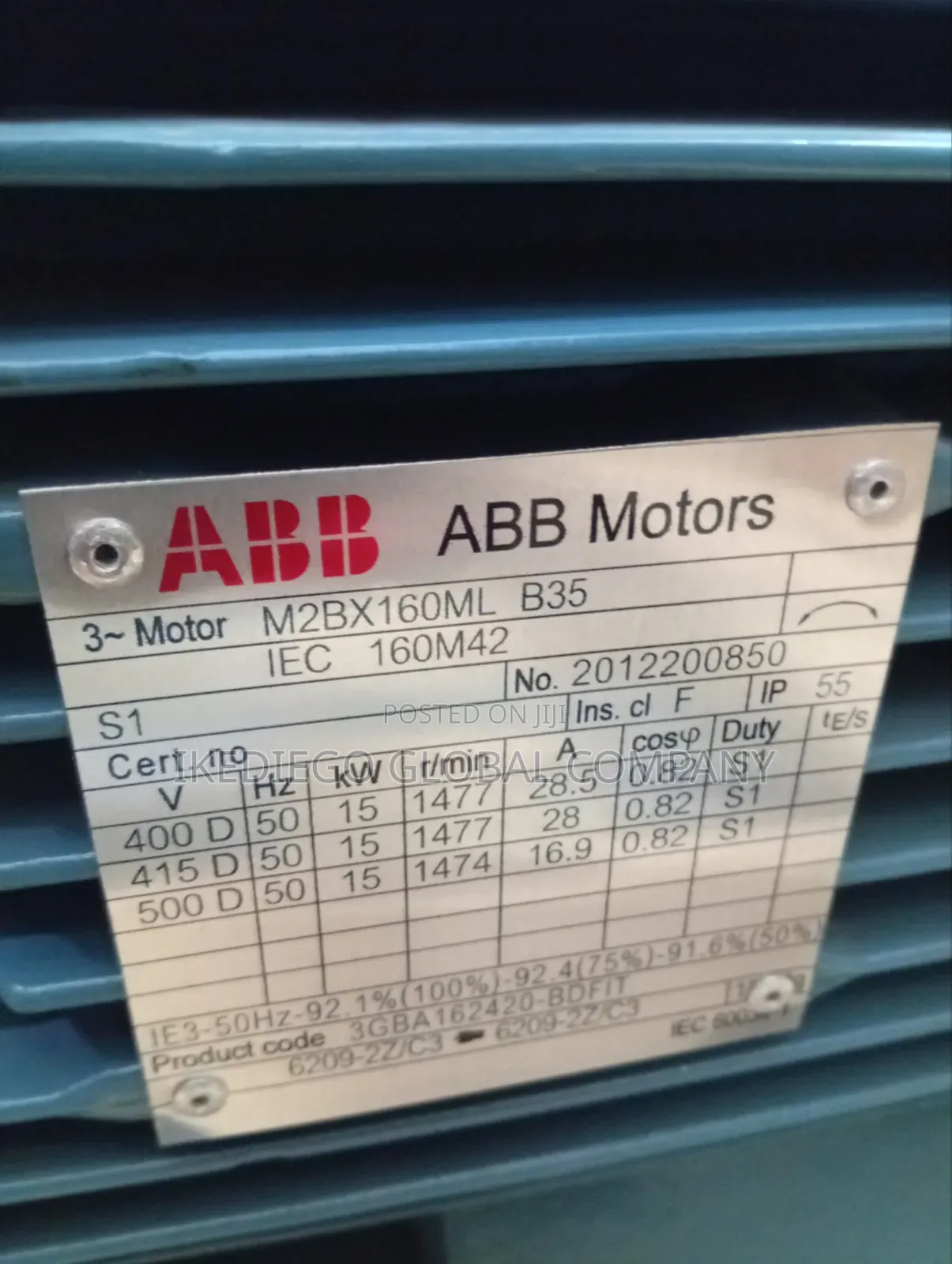 Electric Motor Available