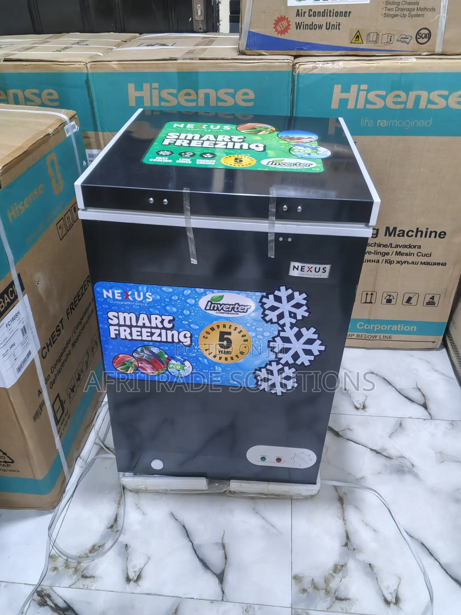 Buy Nexus Nx-150hei 100 Litres Inverter Chest Freezer