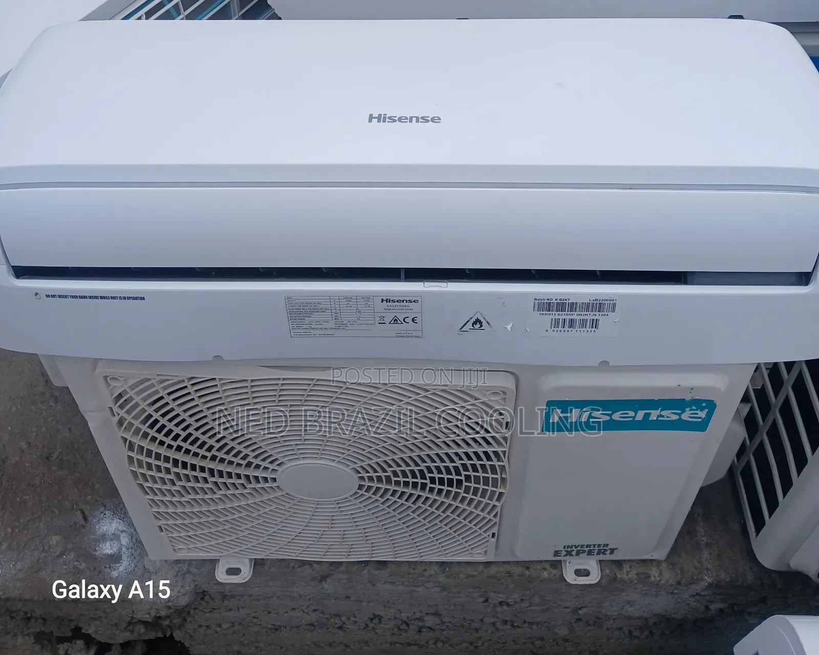 Uk Used 1hp Hisense Air Condition Inverter