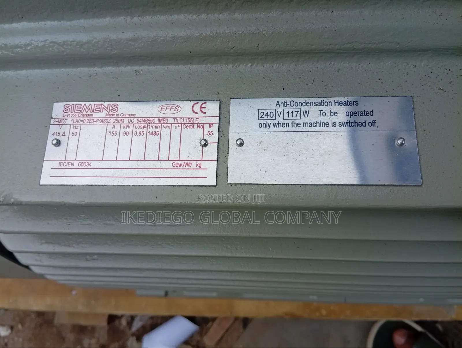 Siemens Electric Motor