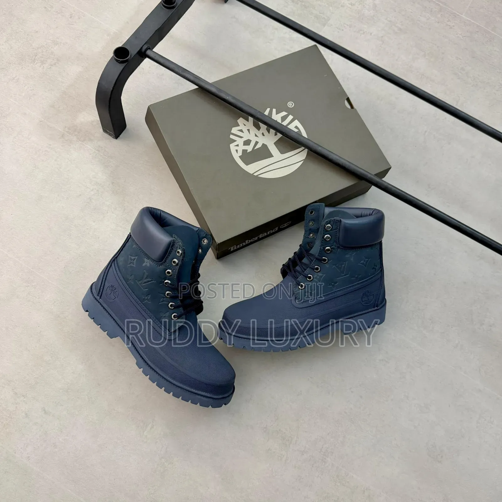 Lv X Timberland Heritage Suede Sneakers