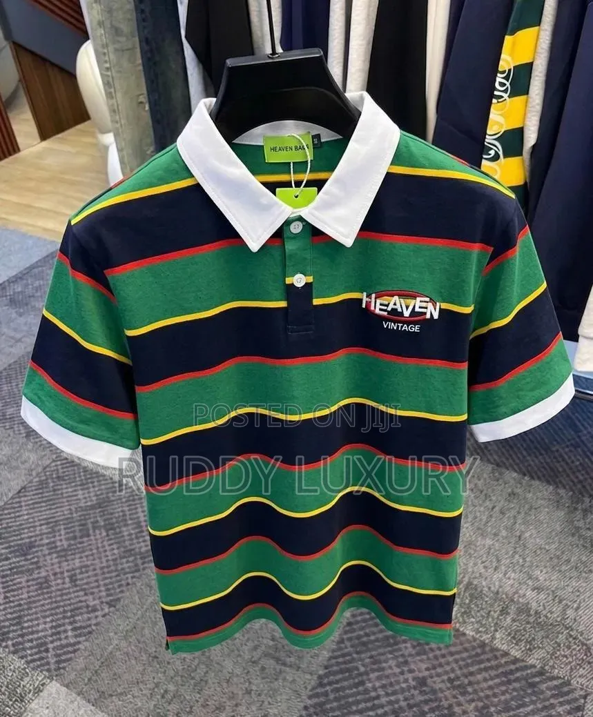 Heaven Wave Stripe Polo