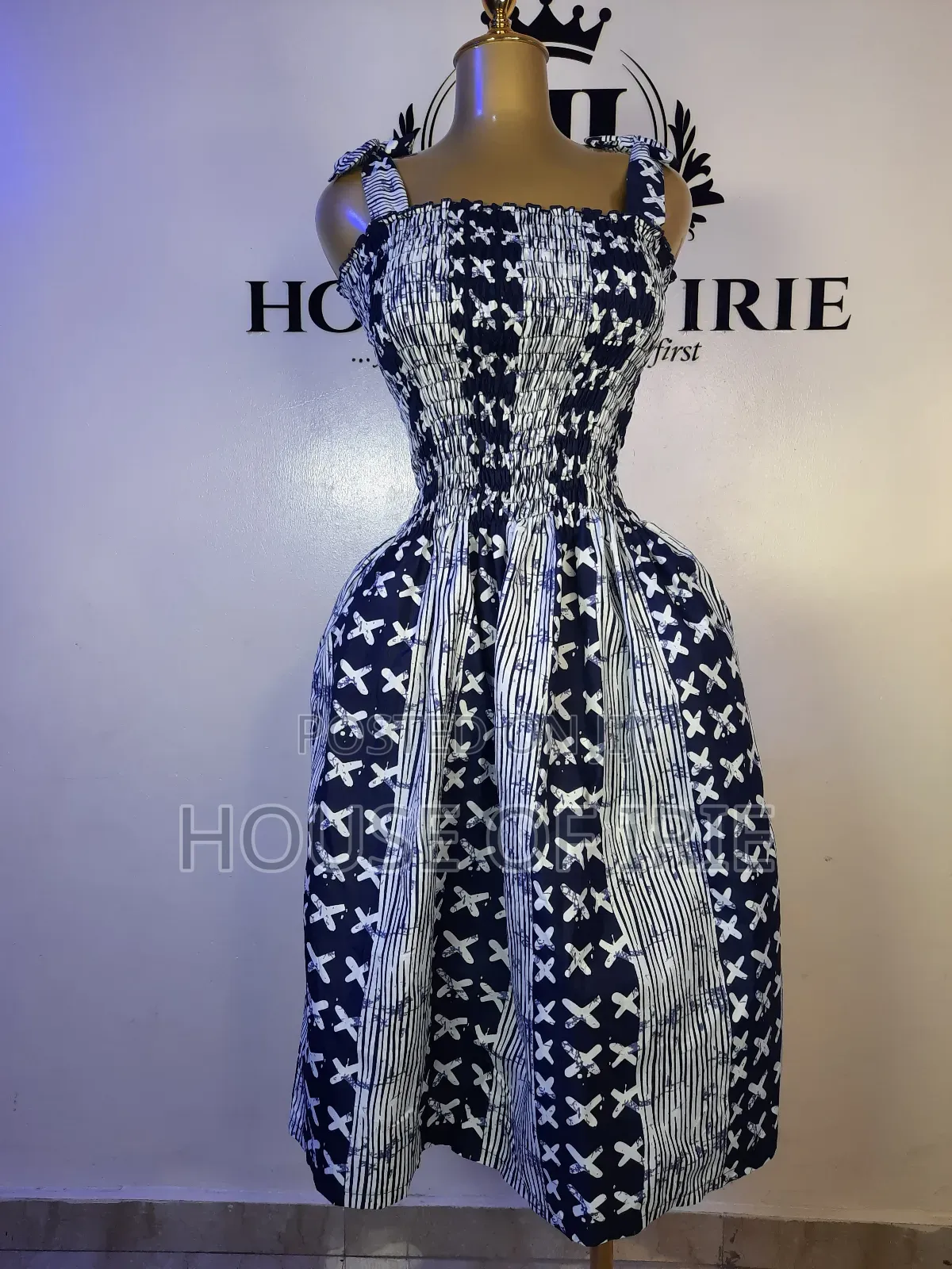 Kami's Smocked Dress