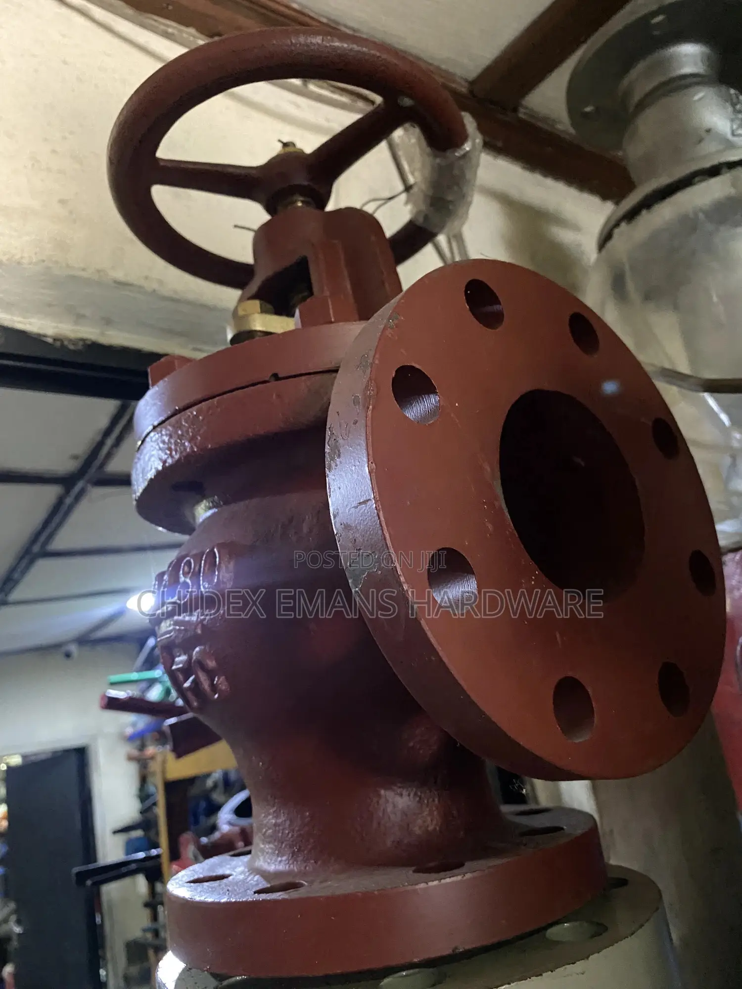 Jis 80 Cast Iron Angle Globe Valve