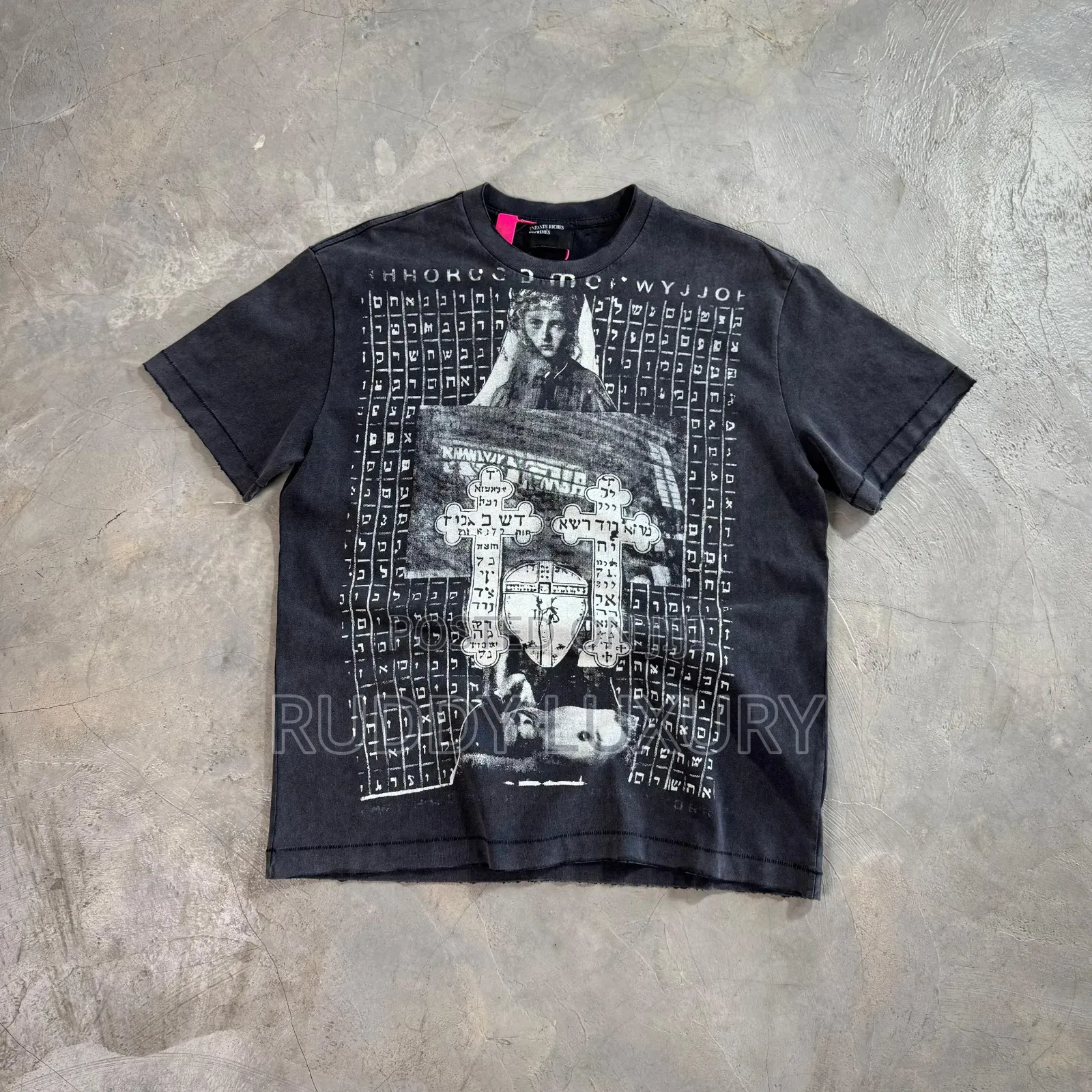 Shadow Print Vintage Tee