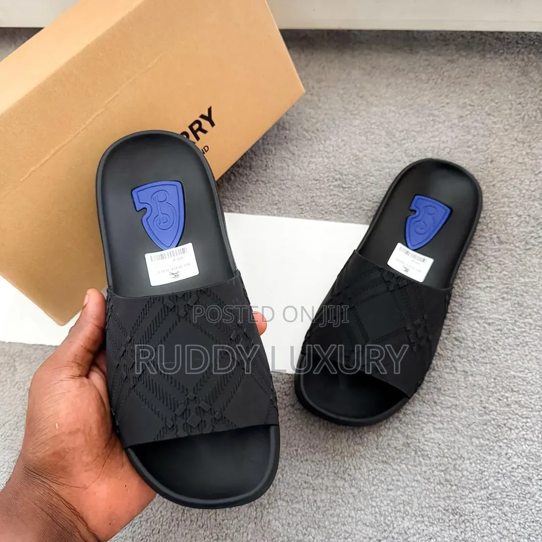 Luxury Monogram Slide Slippers