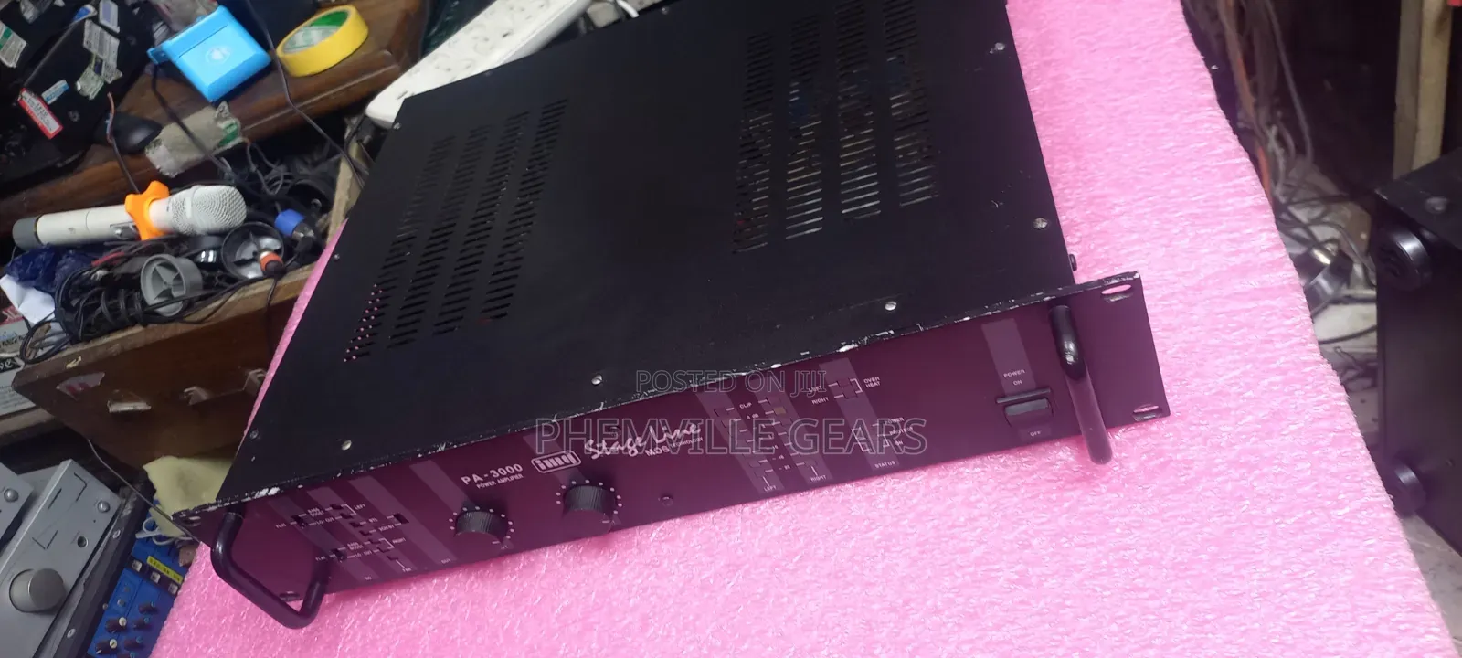 Uk.Used Stage_line Pa 3000 Amplifier