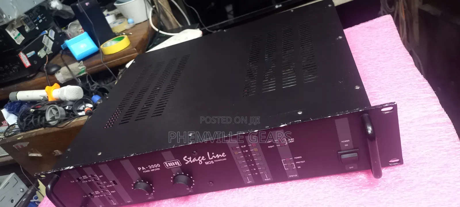 Uk.Used Stage_line Pa 3000 Amplifier