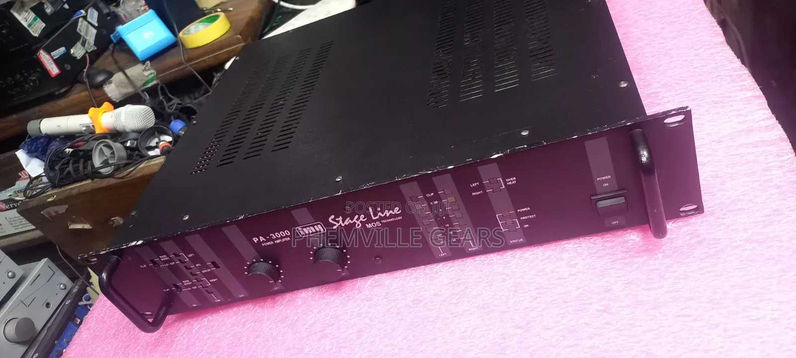 Uk.Used Stage_line Pa 3000 Amplifier