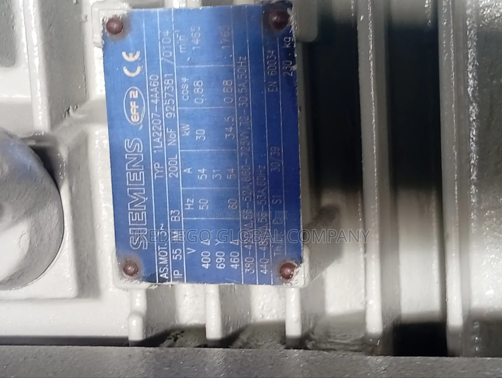Siemens Electric Motor 30kw 4pole