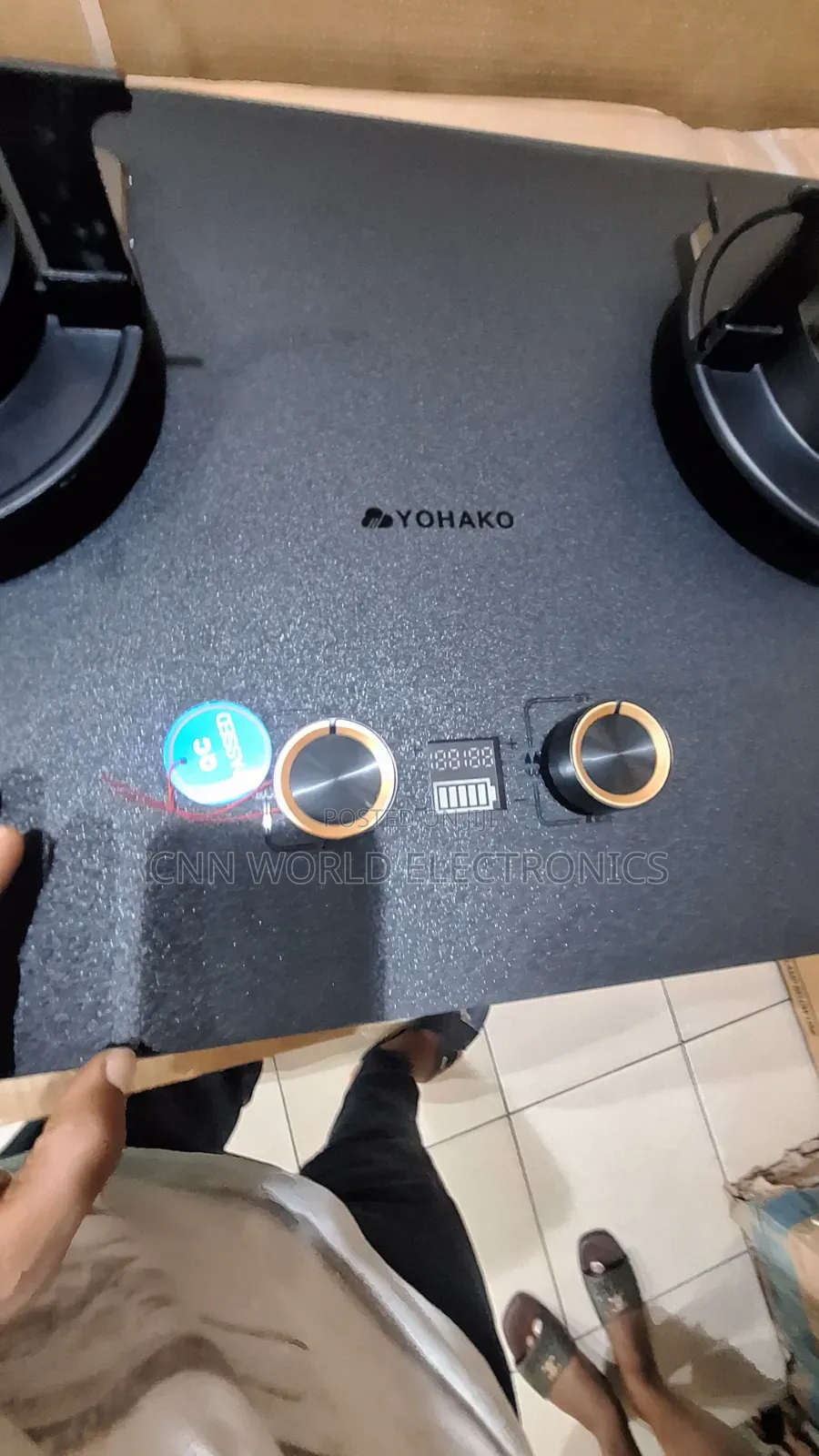 Brand New Yohako in-Built Cabinet Gas 80cm High Quality Blue Flame