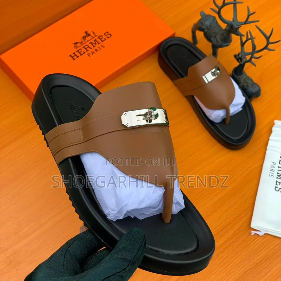 Hermes Palm Slippers in 3 Colourways