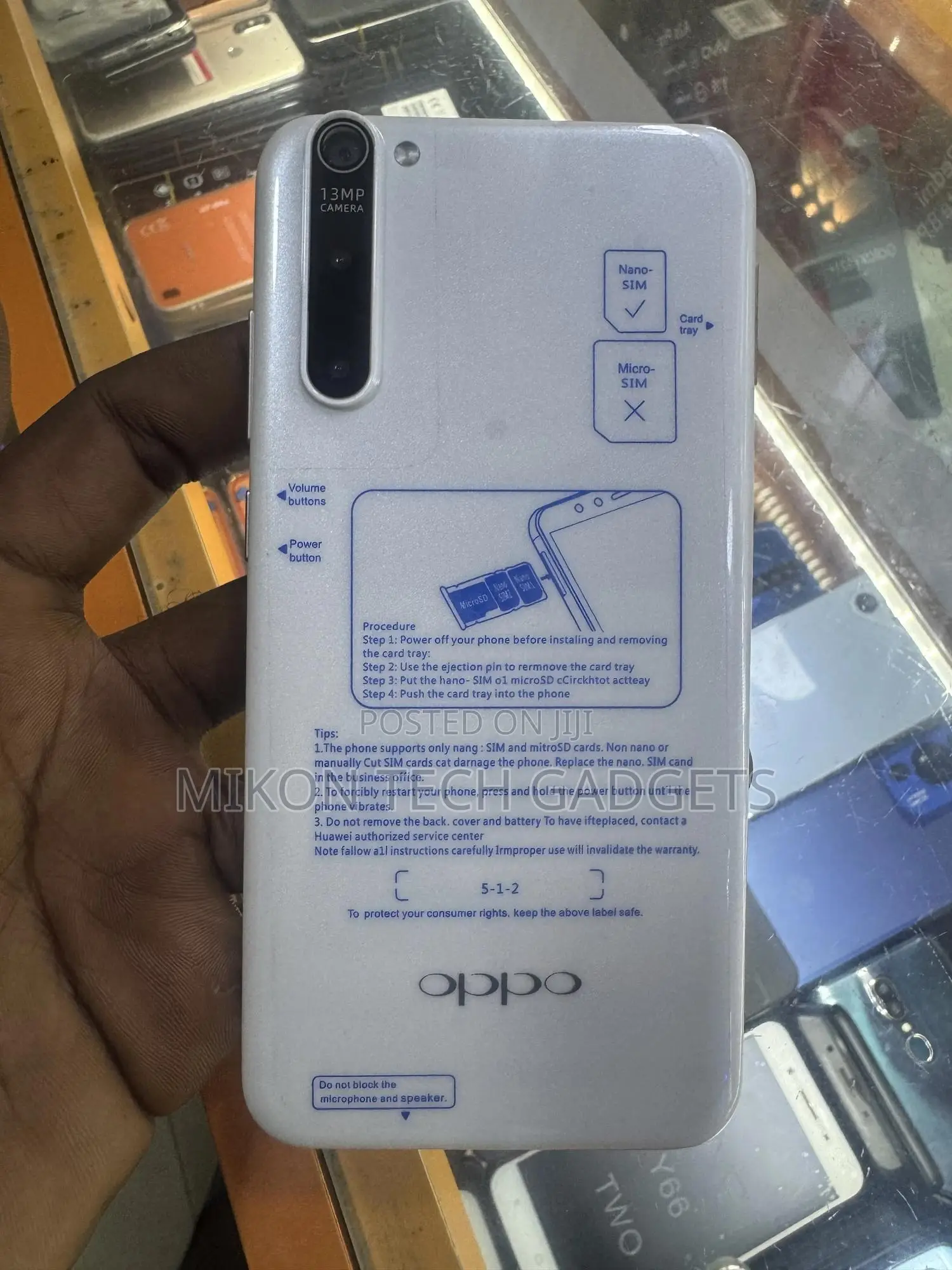 Oppo A77s 128 GB Gold
