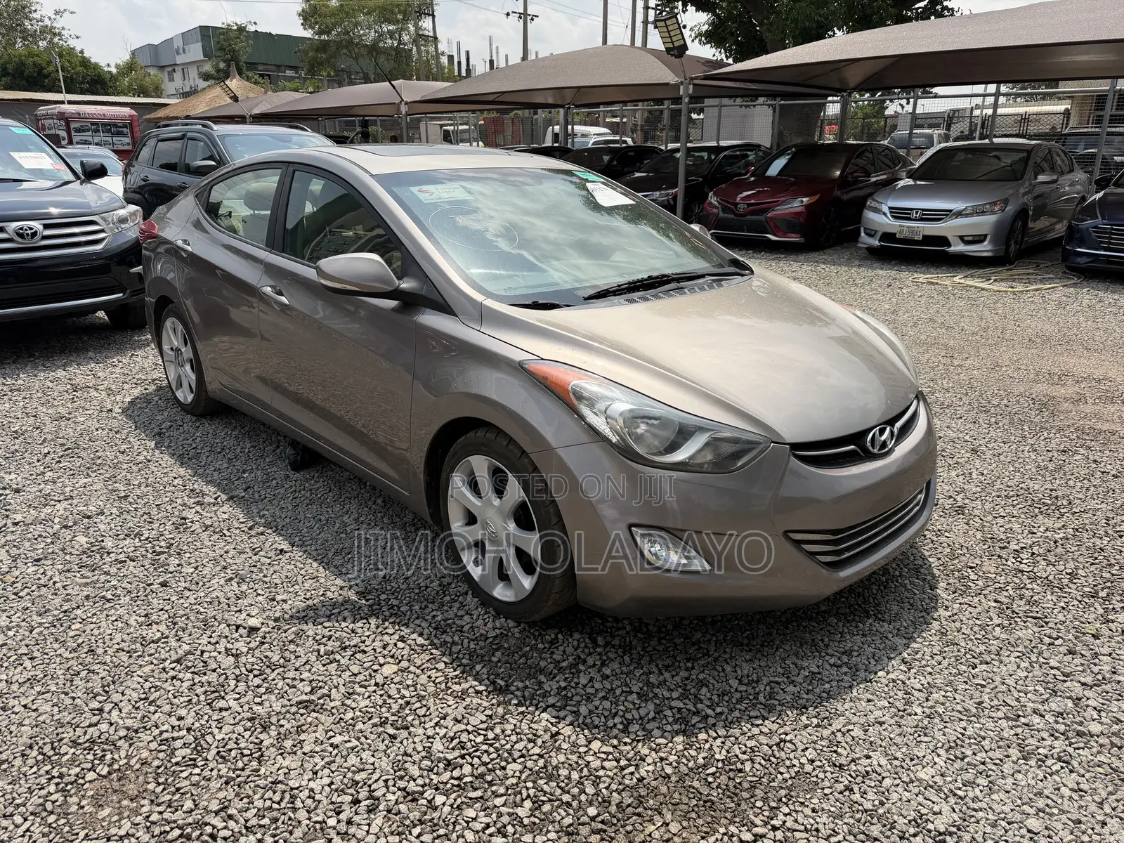 Hyundai Elantra Limited 2012 Gray