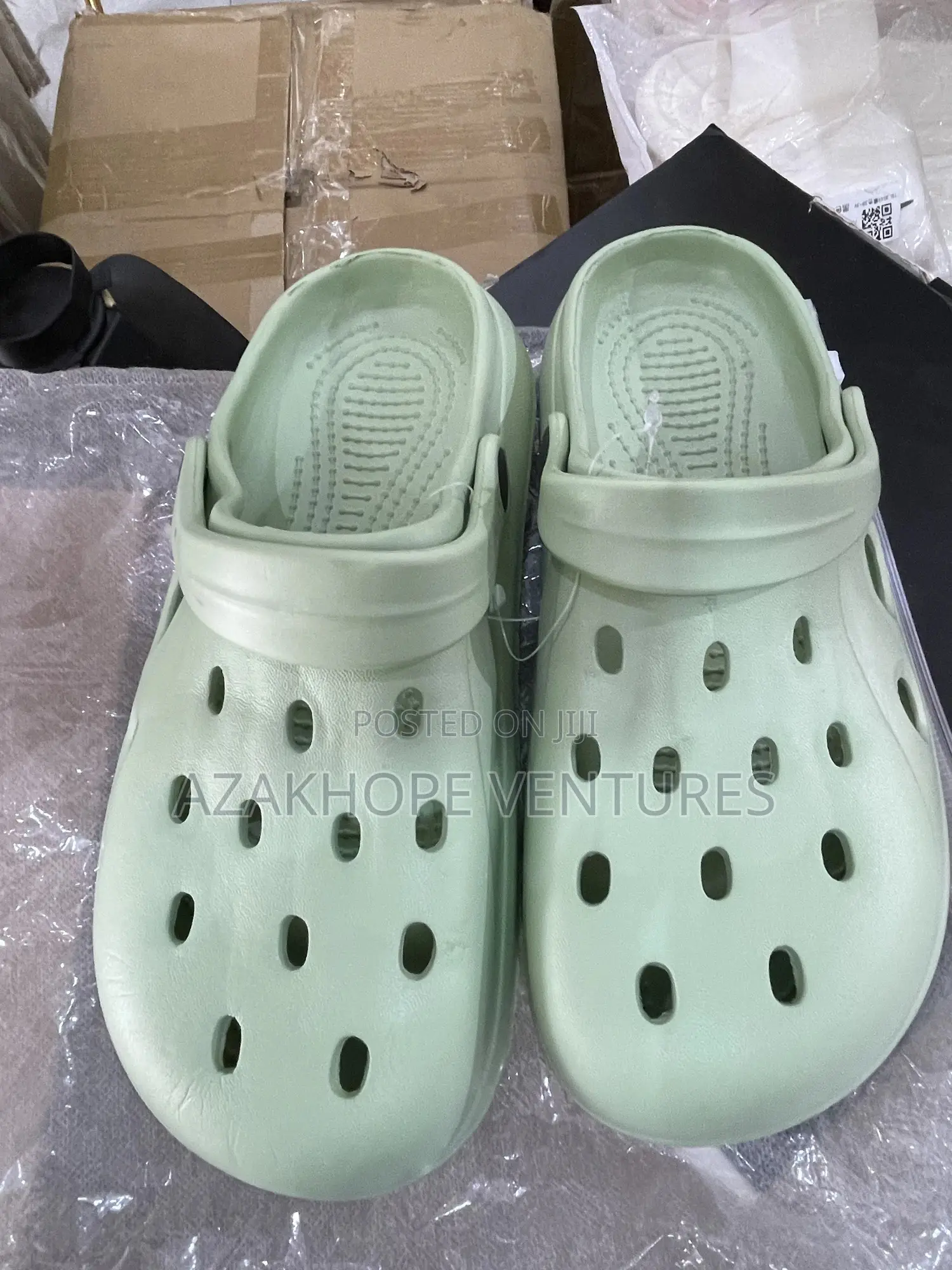 Light Green Garden Clogs