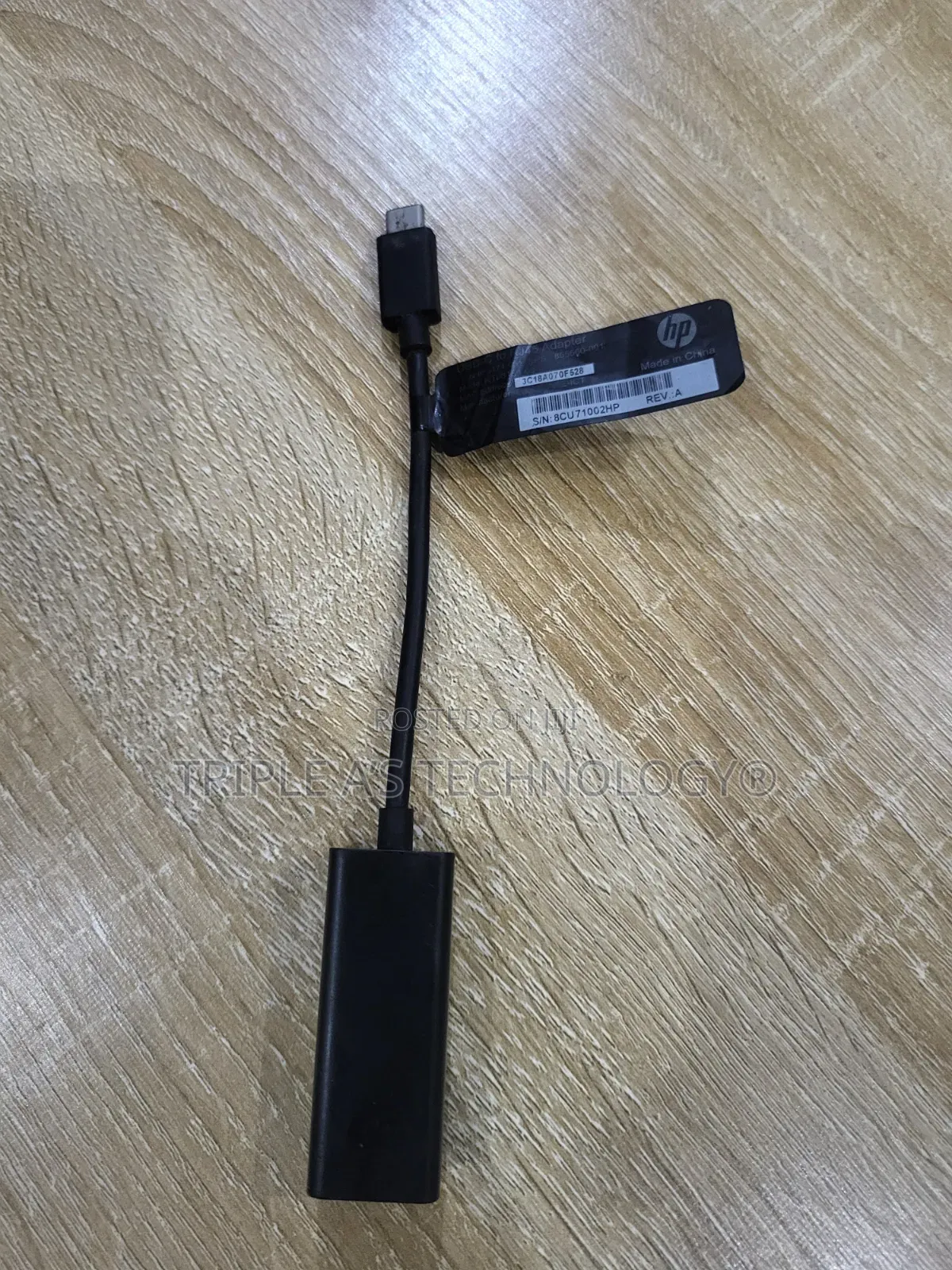 Hewlett Packard Usb-C to Rj45 Adapter - No Localization (V7w66aa)