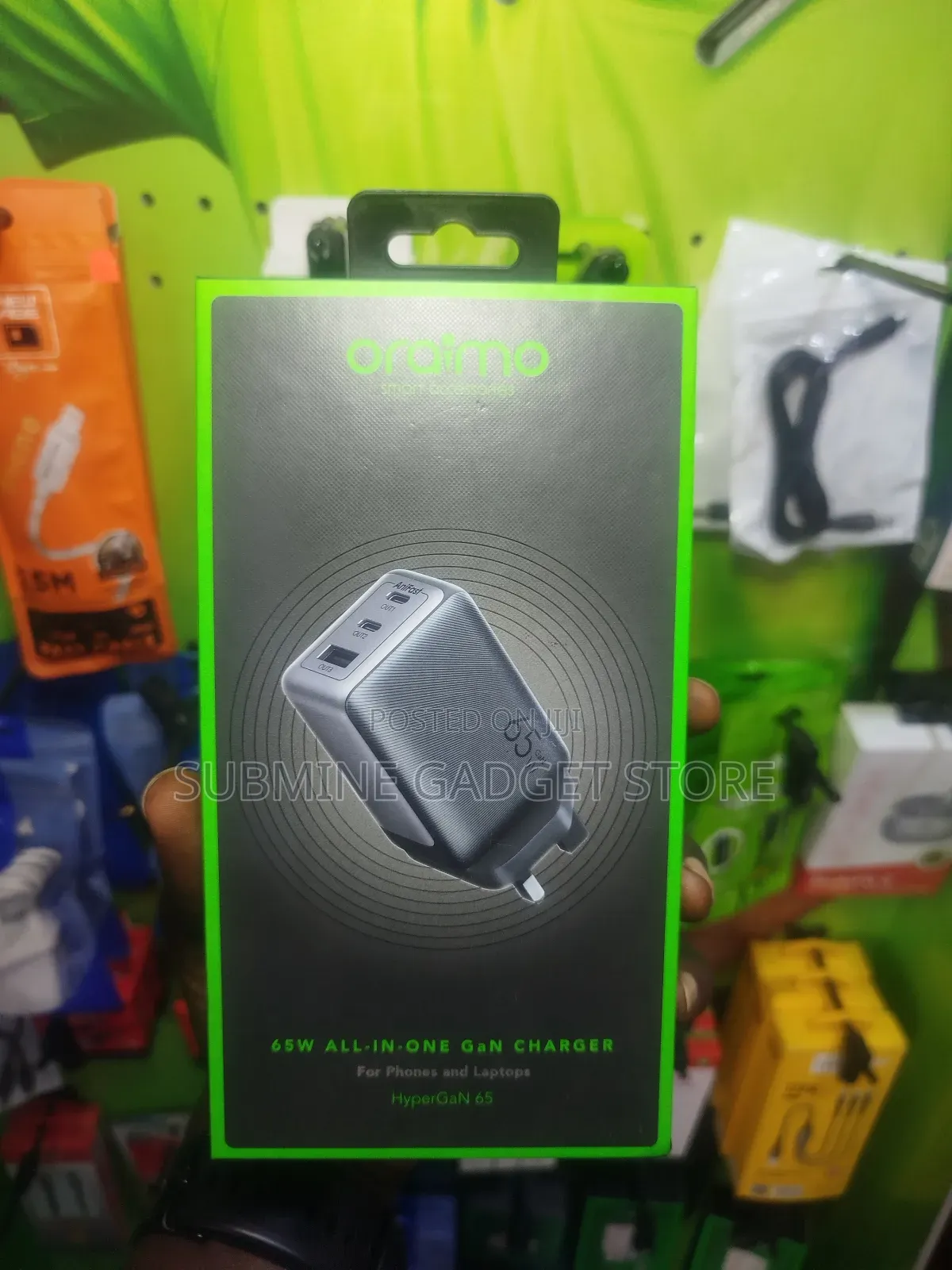 Oraimo 65w Gan Charger