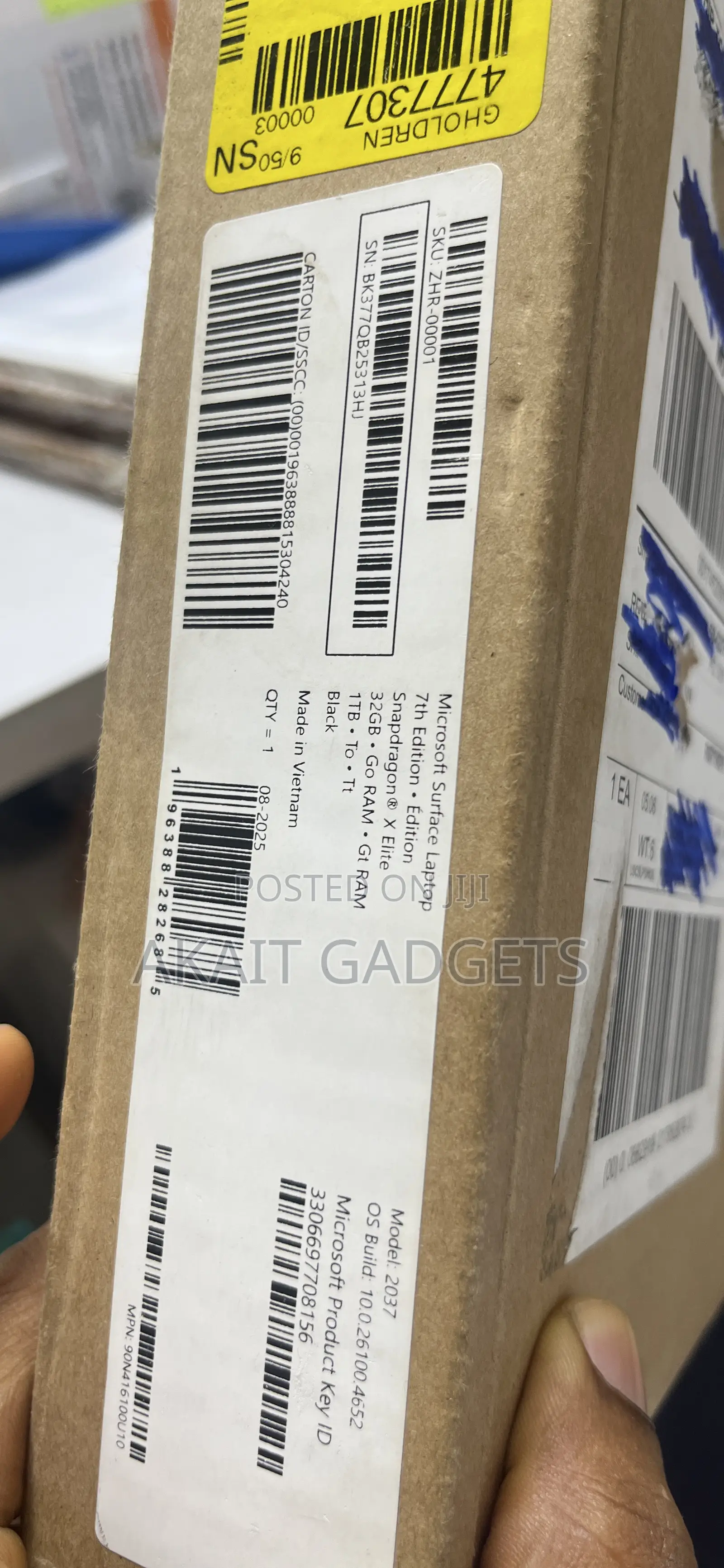 New Microsoft Surface Laptop 7 32GB Qualcomm Snapdragon X Elite SSD 1T