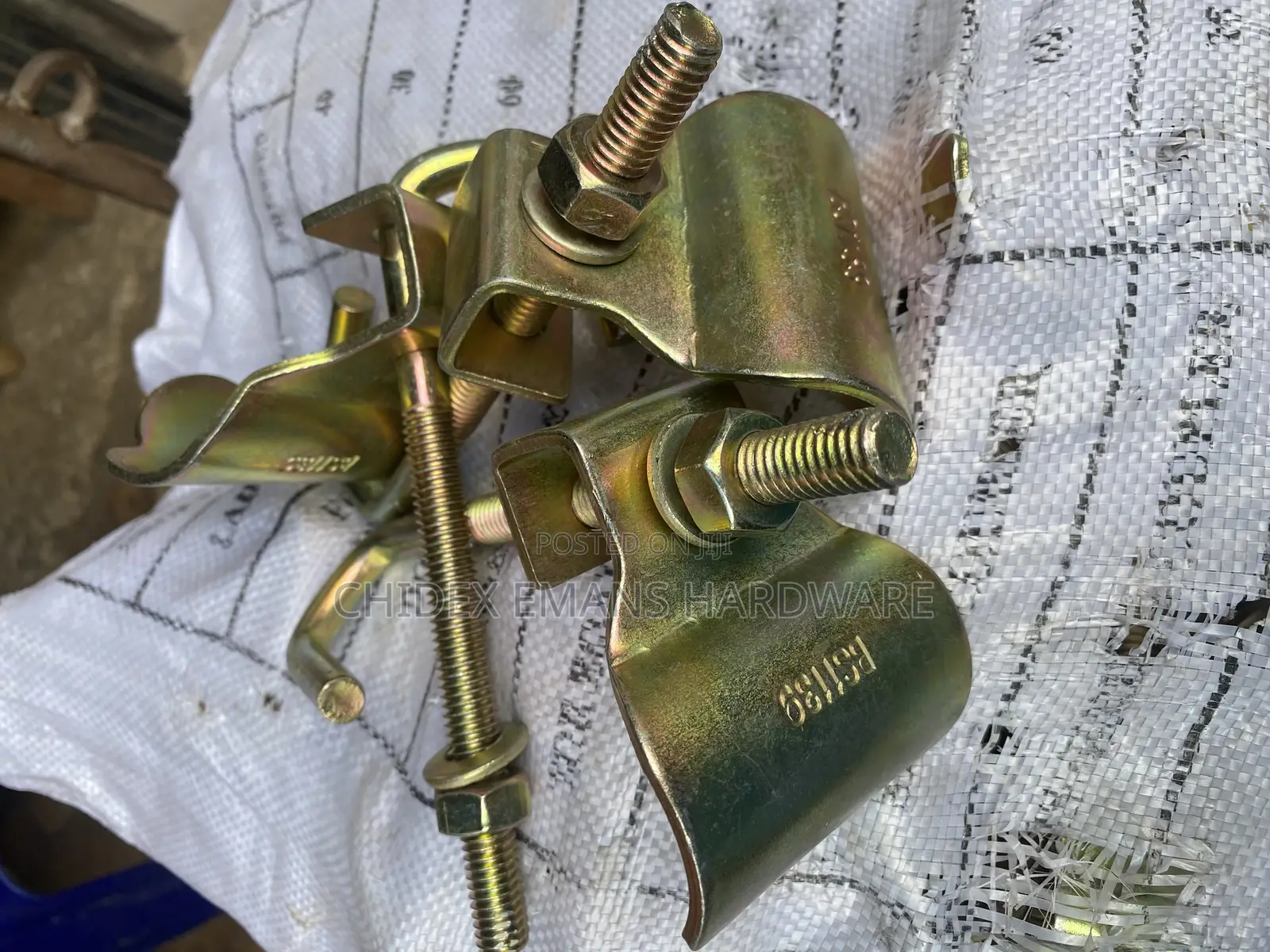 Galvanized Steel Scaffolding Ladder Clamps