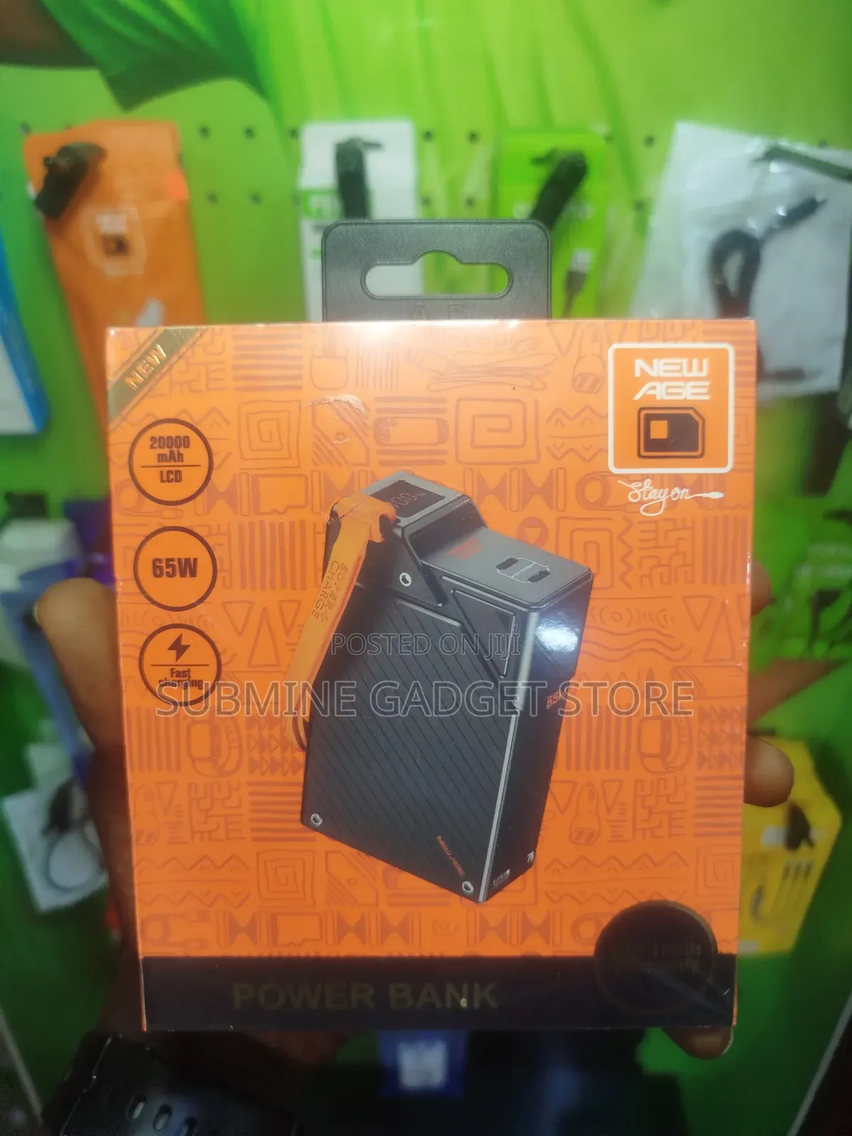 New Age 65w 20000mah Laptop Powerbank