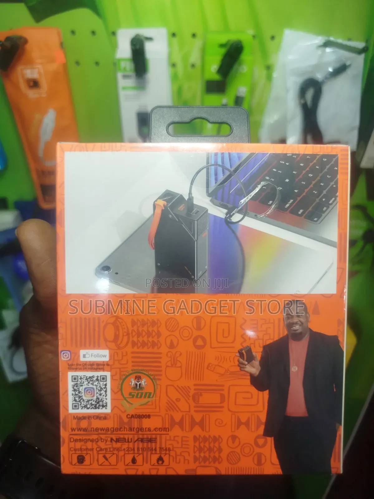 New Age 65w 20000mah Laptop Powerbank