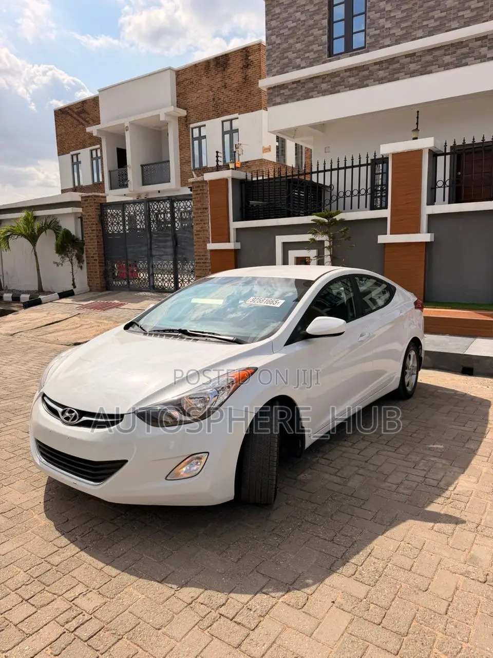 Hyundai Elantra 2013 White
