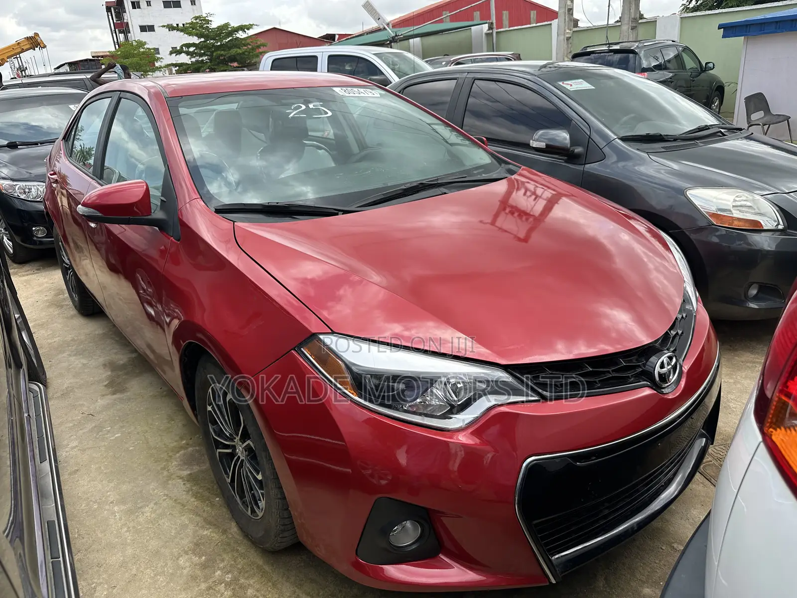 Toyota Corolla S 4dr Sedan (1.8L 4cyl CVT) 2016 Red