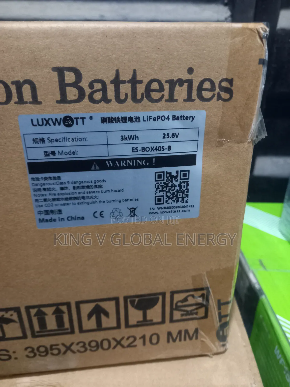 Luxwatt 3kwh/24v Solar Lithium Iron Battery