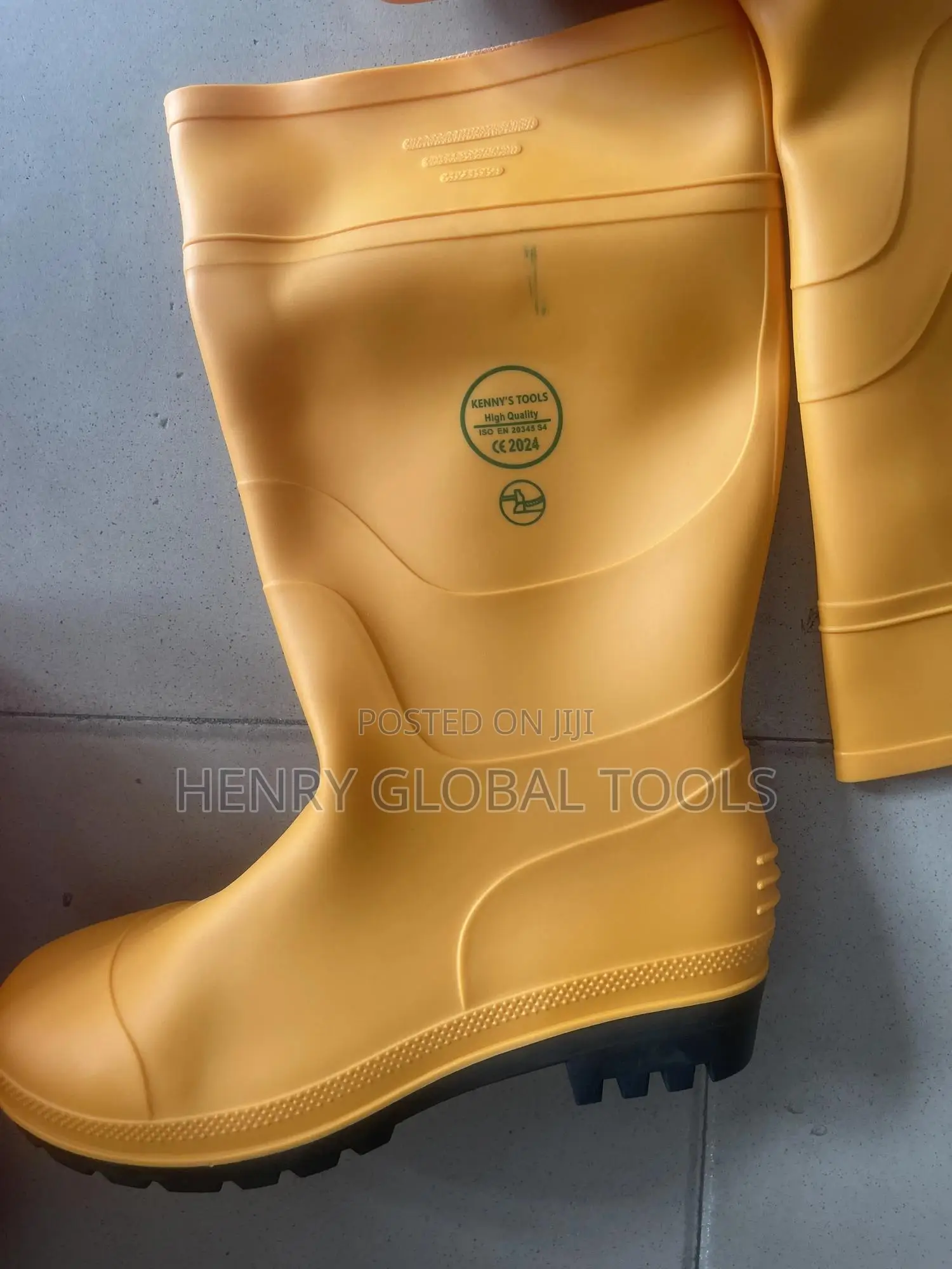 Original Safety Rain Boot With Safety Steel