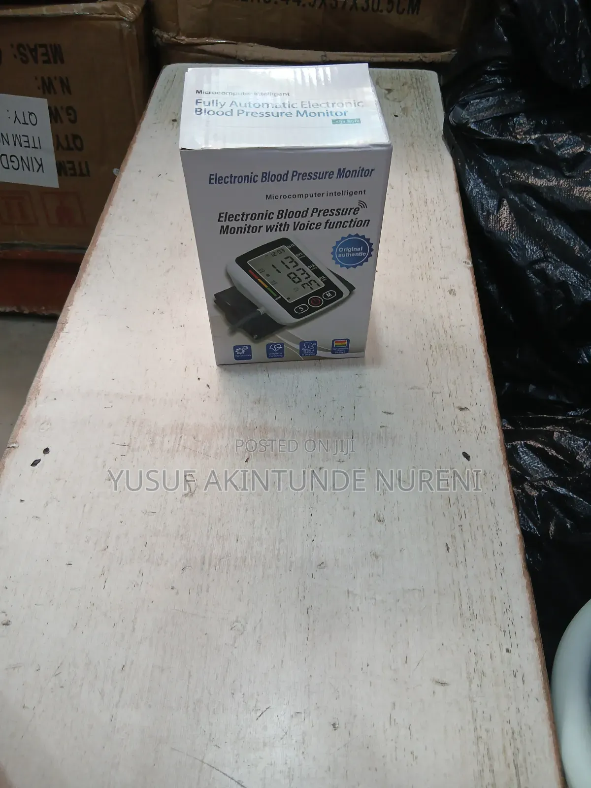 Blood Pressure Monitor With Voice And Backlight
