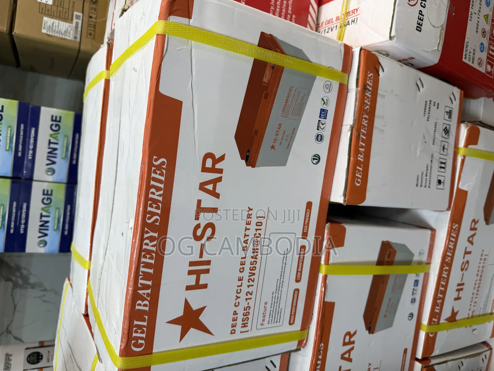 Hi-Star Deepy Cycle Battery 65ah 12v