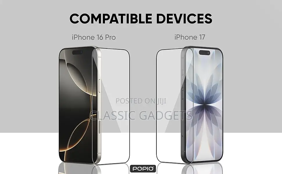 Tempered Glass Guard for iPhone 17 Air Borderless