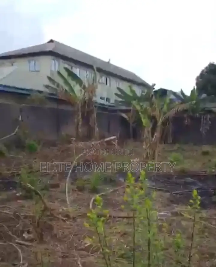 Land a Plot Fence With 3 Shops 4sale