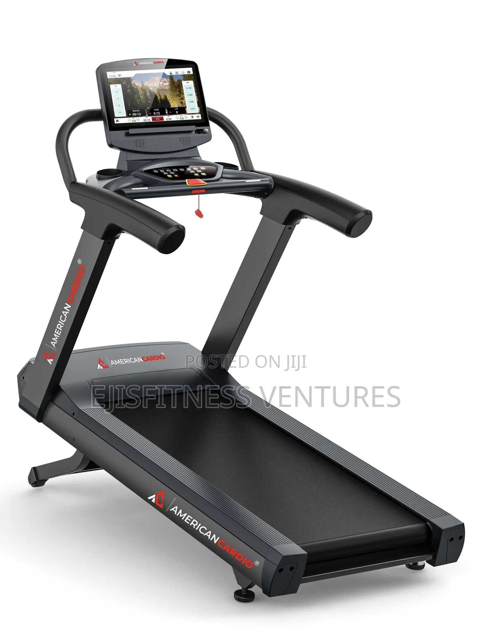 6hp Commercial Treadmill With Wifi Android Touchscreen