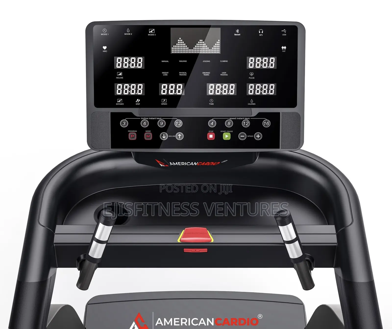 4hp Commercial American Luxury Treadmill