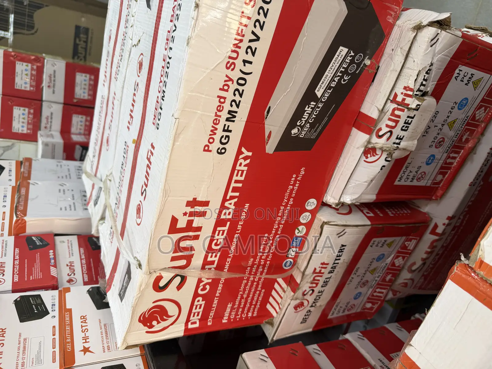 Sunfit Deep Cycle Battery 12v 220ah