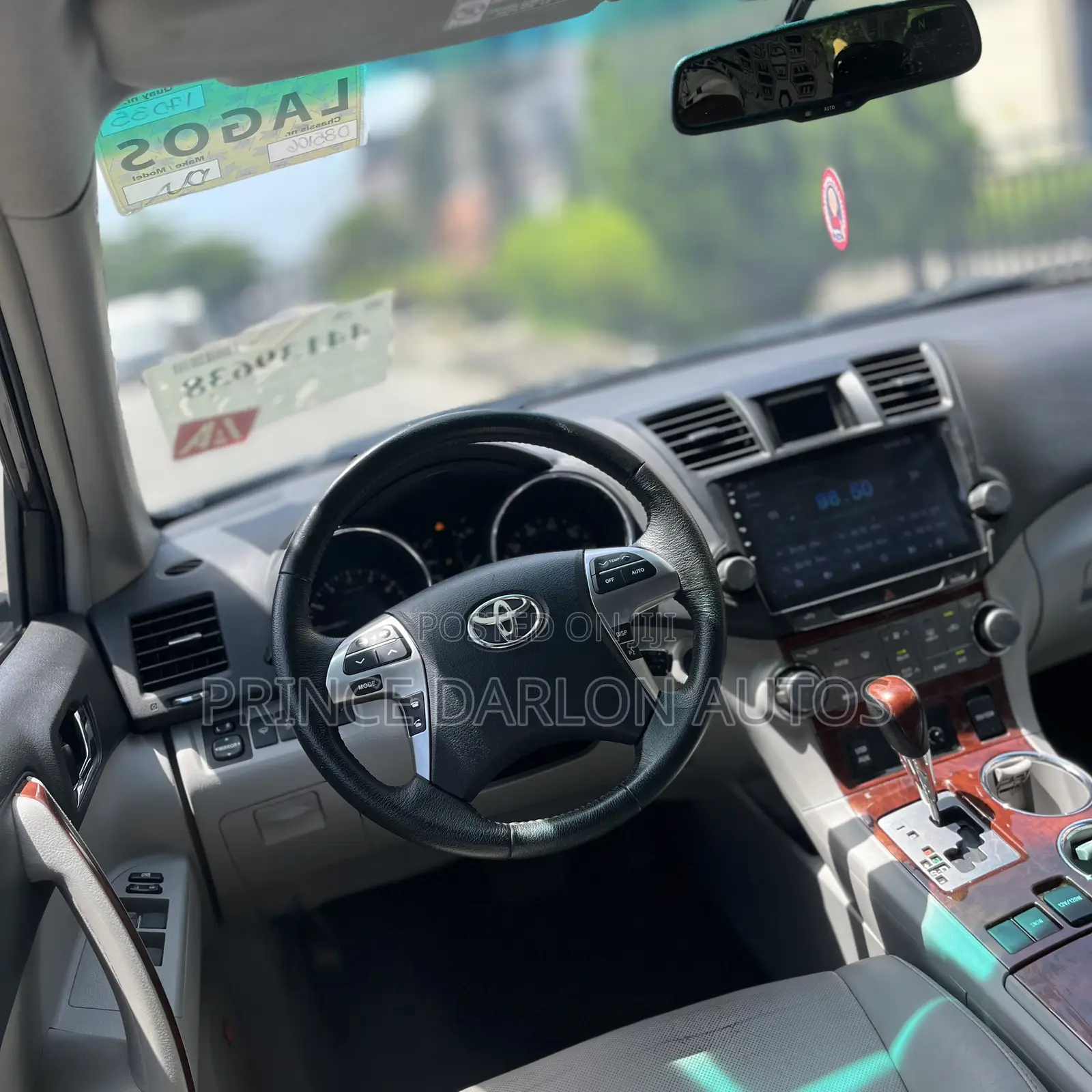 Toyota Highlander Limited 3.5l 4WD 2013 Gray