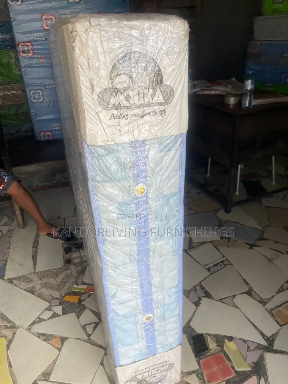 Mouka Spring Foam 4.5 by 6 10inches High With 3yrs Warranty
