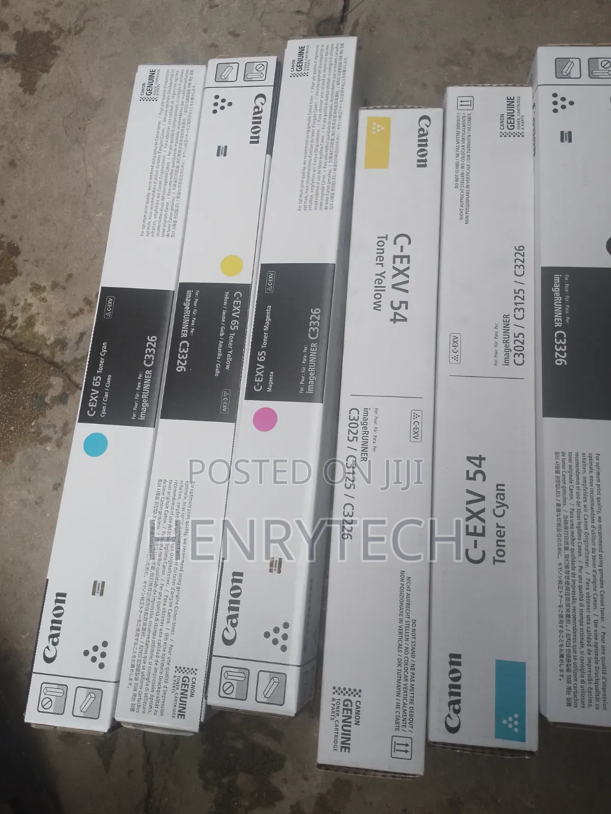Canon C-Exv 54 Genuine Color Toner