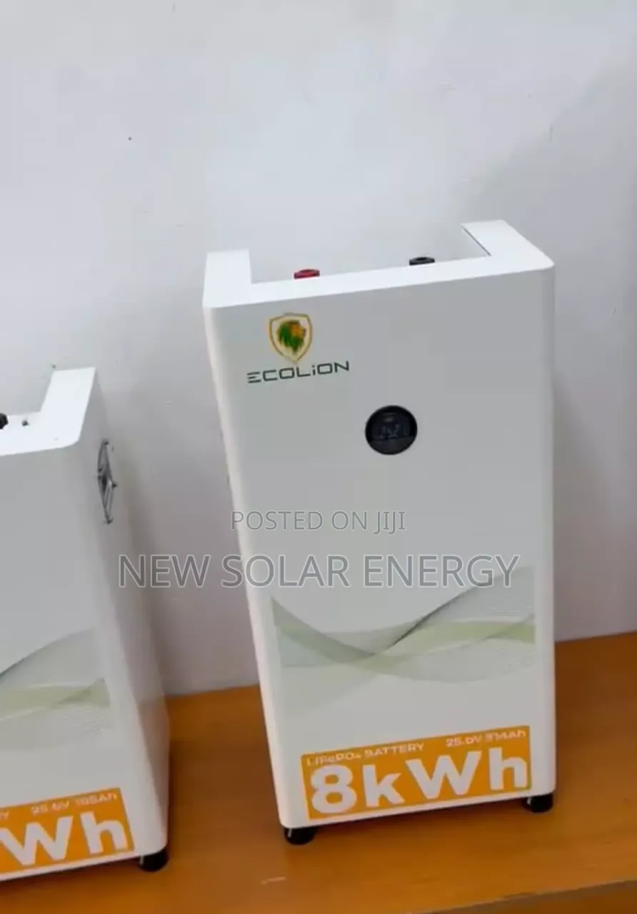 8kwh 24v Ecolion Lithium Ion Phosphate Battery