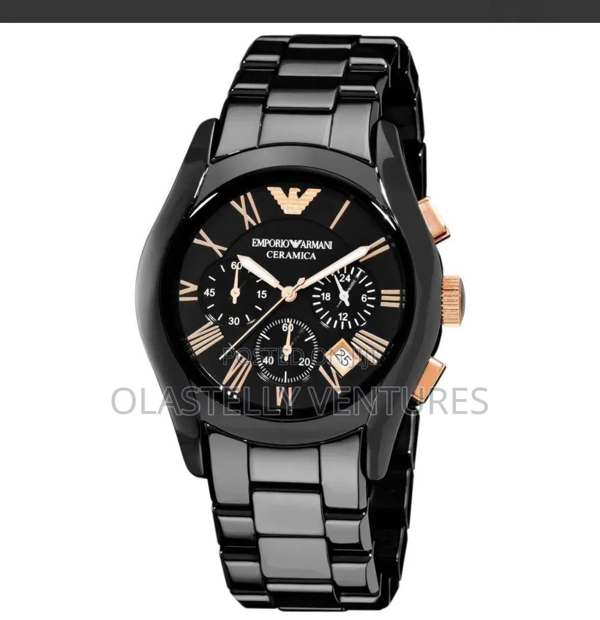 Ceramic Armani. Zero Tarnishing. Ak