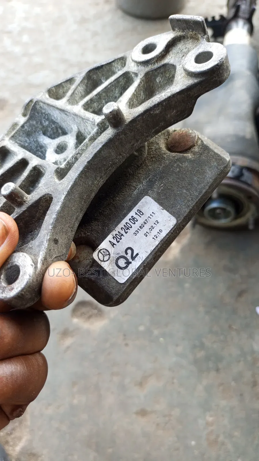 Engine Seating Mercedes C-Class 204