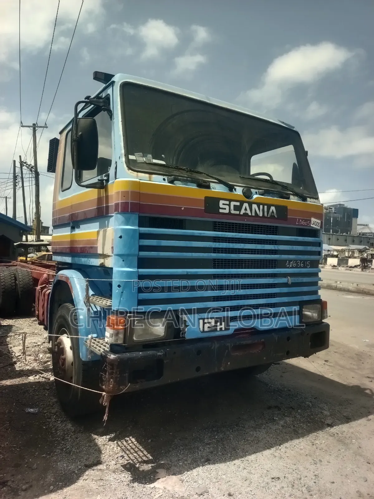 112 Scania 10 Tyres (Cab and Chassis) Foreign Used