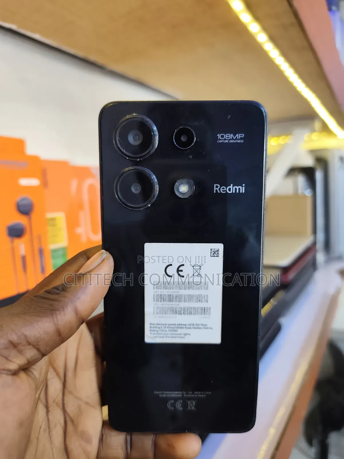 Xiaomi Redmi Note 13 256 GB Black