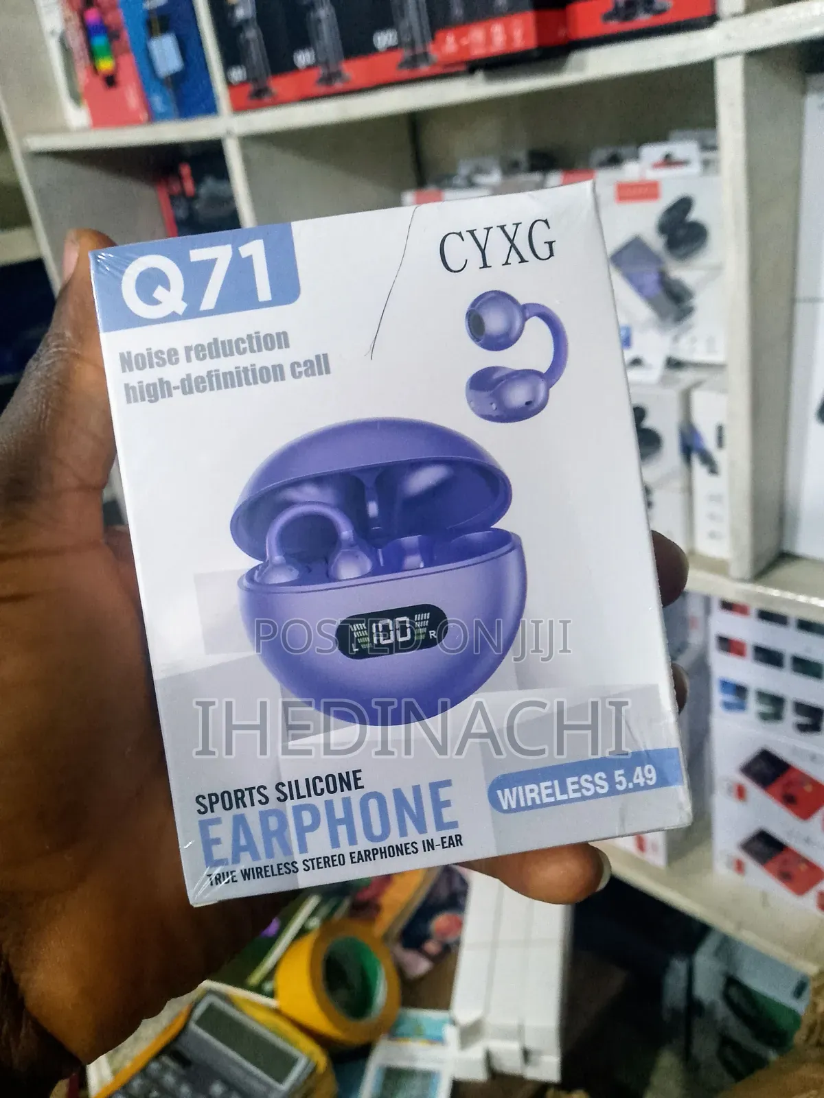Q71 Wireless Earbuds Noise Cancellation Big Bass