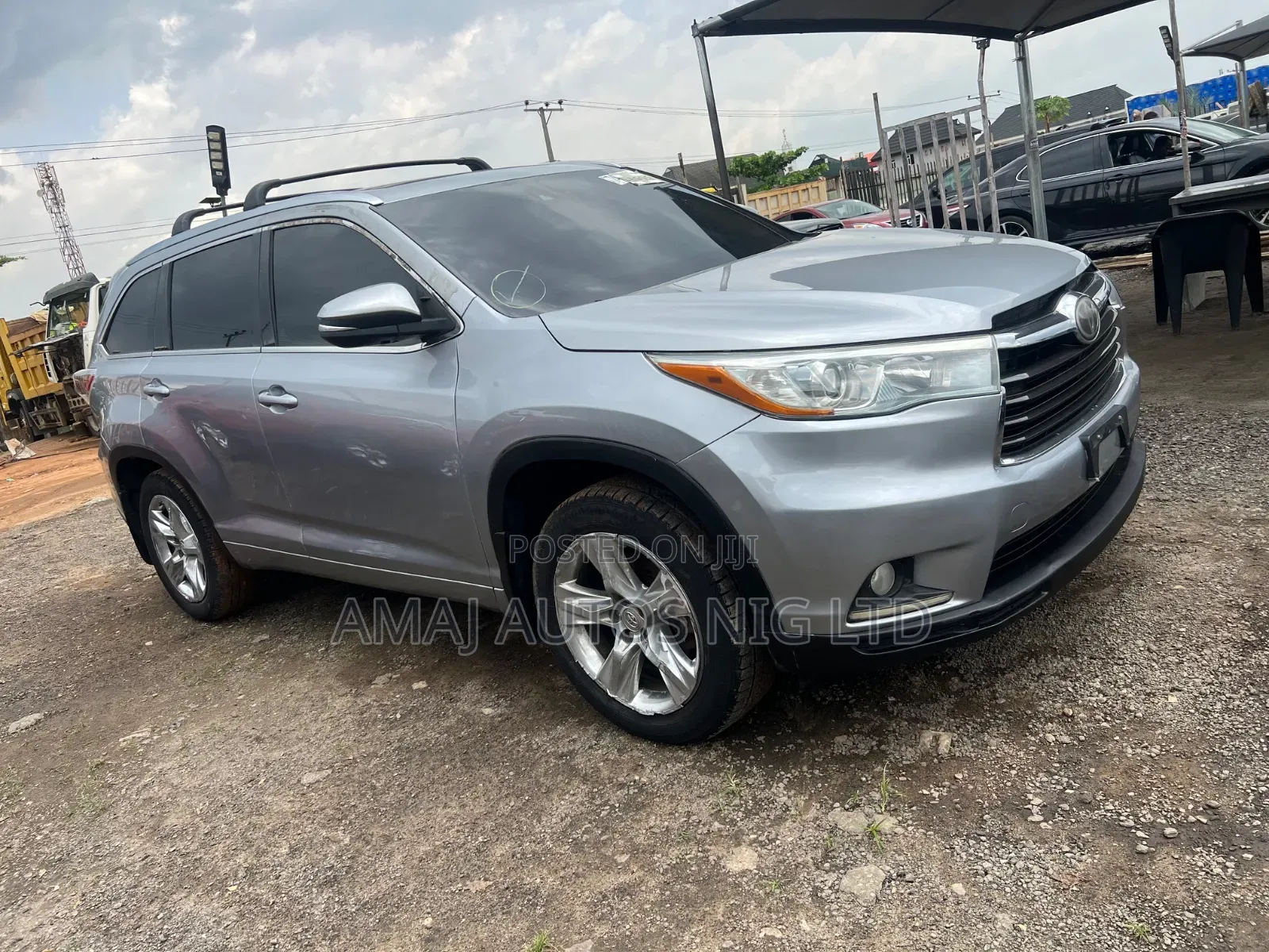 Toyota Highlander Limited 4dr SUV AWD (3.5L 6cyl 6A) 2014 Gray
