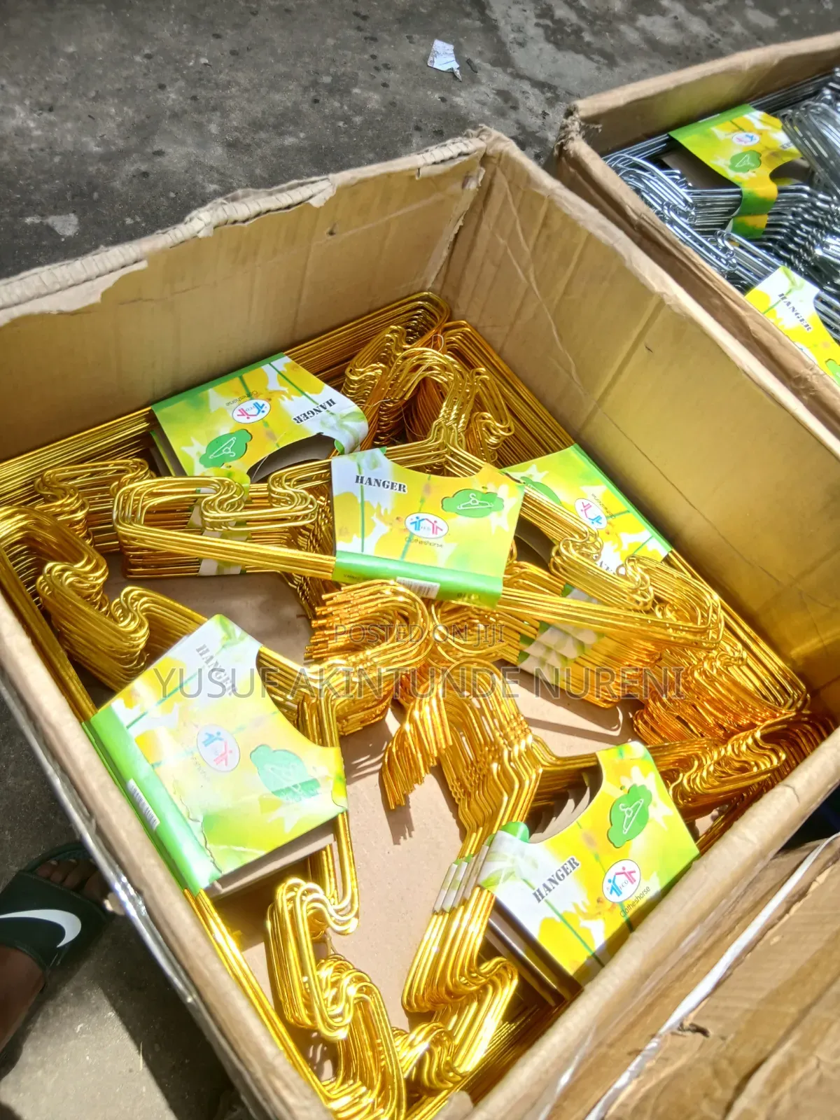 Deep Imported Gold Hanger