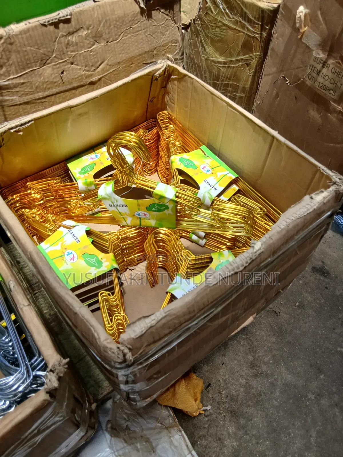 Deep Imported Gold Hanger
